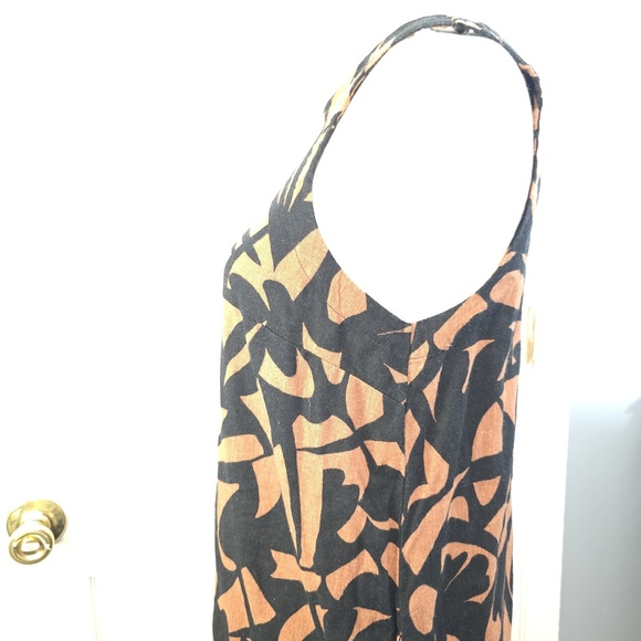 A New Day Sleeveless Linen Rayon Dress Size Medium - Picture 7 of 9